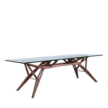rectangle modern dining table