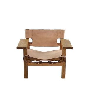 leather seat lounge chair