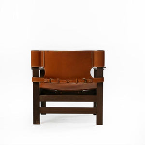 leather belt seat and back chair