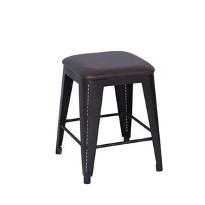 leather seat counter stool