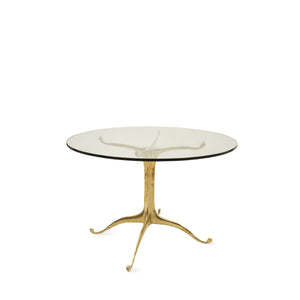 Perry Brass Table - Manhattan Label