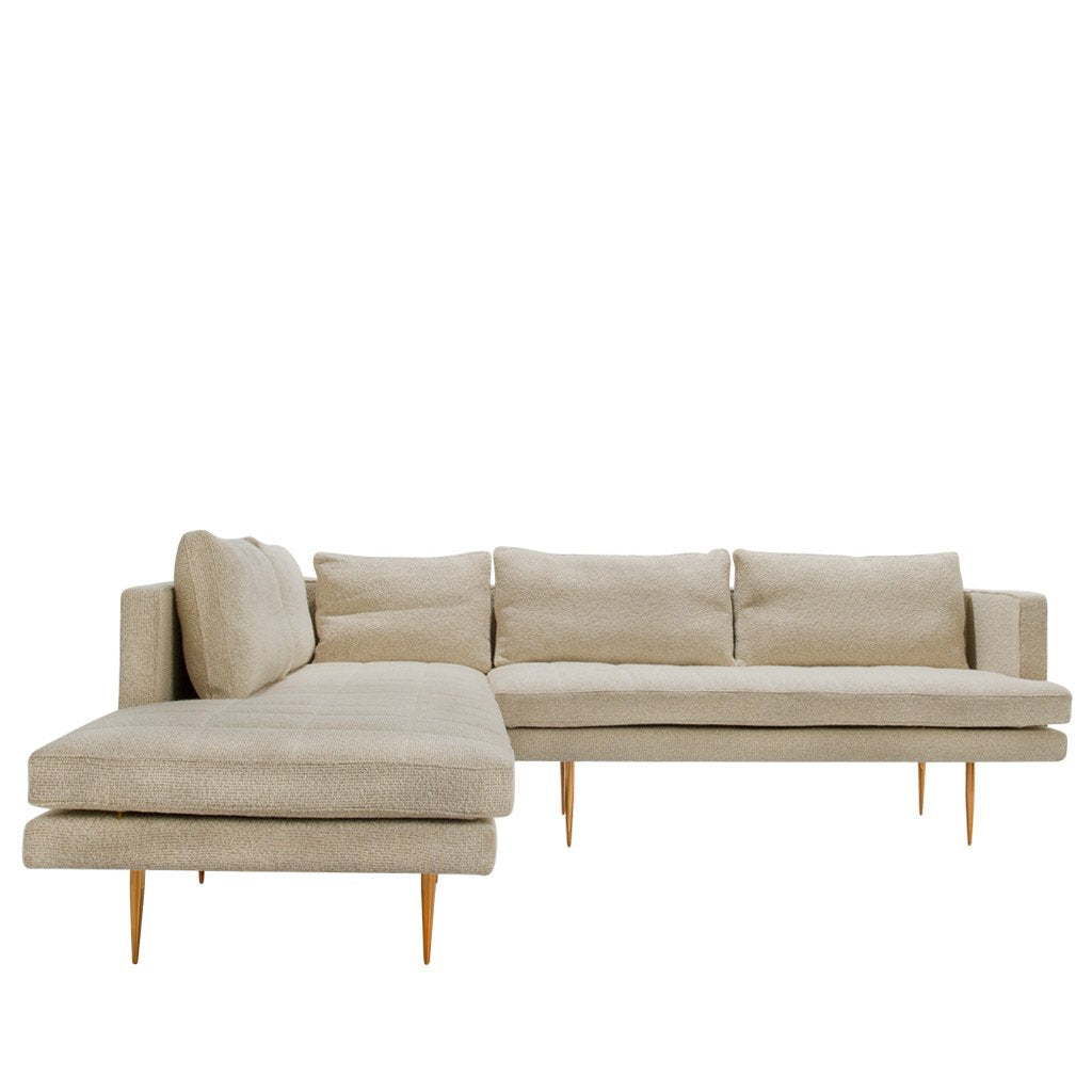 mid century modern sectional sofa