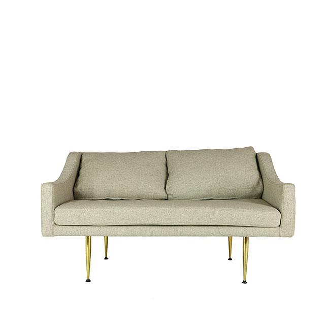 modern loveseat fabric sofa