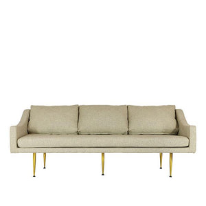 beige fabric modern sofa