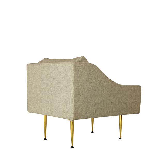 beige armchair for lounge