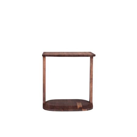 solid wood modern side table