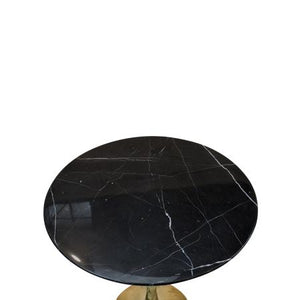black marble top side table