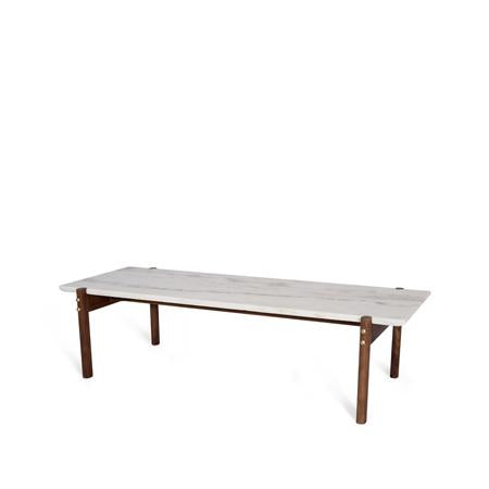 white marble top coffee table