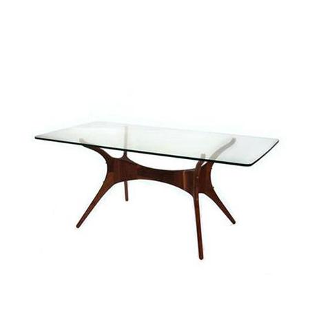 glass top rectangle dining table
