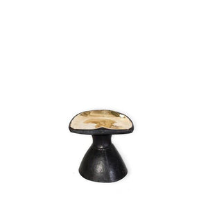 hand forged bronze accent stool