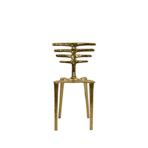 Skeleton Brass Dining Chair - Manhattan Label