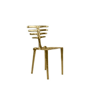 Skeleton Brass Dining Chair - Manhattan Label