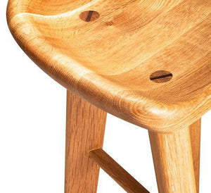 oak bar stool